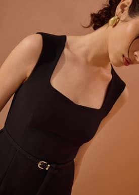 Sitti Belted A-Line Mini Dress