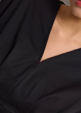 Kieun V-neck Column Midi Dress