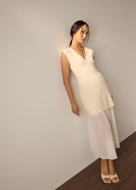 Inez Multi-way Fit & Flare Maxi Dress