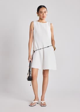 Ava Trapeze Mini Dress