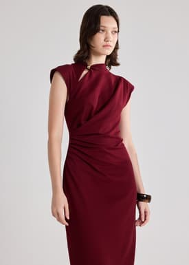Heyang Jersey Buckle Detail Dress