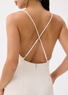 Leggy™ BraFree by LB Keana Kick Flare Jumpsuit