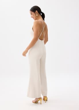 Leggy™ BraFree by LB Keana Kick Flare Jumpsuit