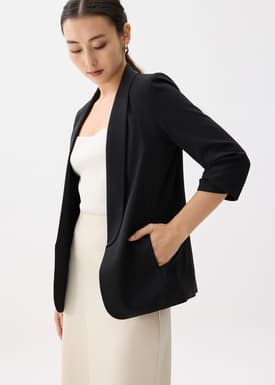 Mili Shawl Collared Blazer