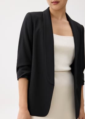 Mili Shawl Collared Blazer