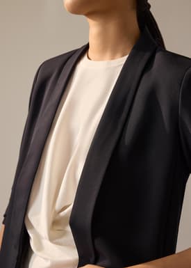 Mili Shawl Collared Blazer