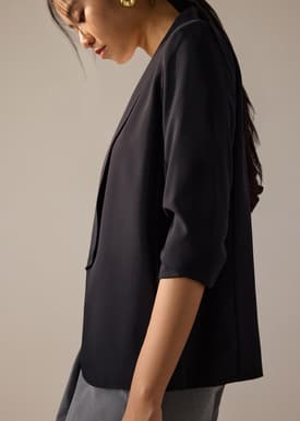 Mili Shawl Collared Blazer
