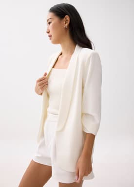 Mili Shawl Collared Blazer