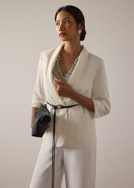 Mili Shawl Collared Blazer