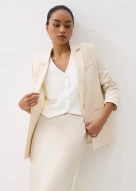 RuchedReady® Aera Slim Blazer