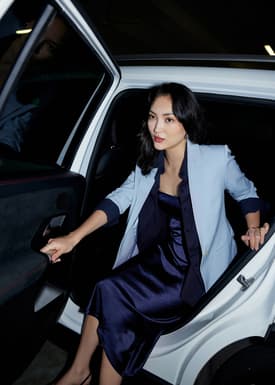 RuchedReady® Aera Slim Blazer