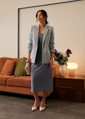 RuchedReady® Aera Slim Blazer