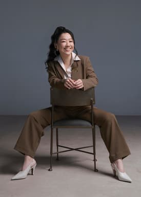 Love Bonito x AAGC Limited-edition Alya Boxy Crop Blazer (in Shiitake Clay)