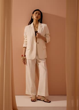 RuchedReady® Rachel Summer Textured Blazer