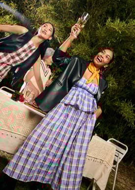 RuchedReady® Rachel Relaxed Vegan Leather Longline Blazer