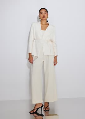 RuchedReady® Moira Relaxed Sequin Tweed Blazer