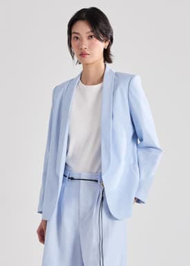 Maia RuchedReady® Shawl Collar Blazer