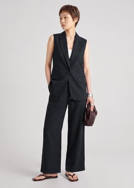 Premium Linen Vest