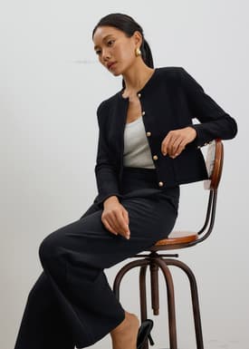 Yohan Textured Knit Cardigan