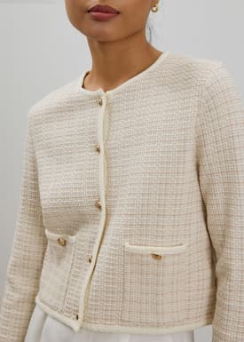 Yohan Textured Knit Cardigan