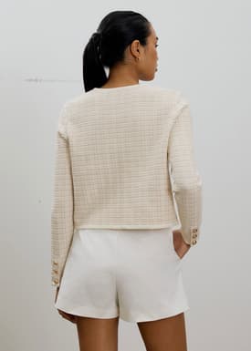 Yohan Textured Knit Cardigan