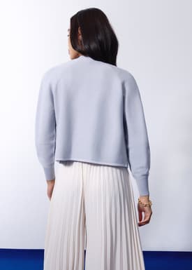 Priya Relaxed Classic Knit V-neck Cardigan