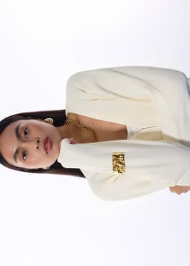 Micah Knit Cinched Waist Long Cardigan
