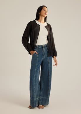 Viv RuchedReady® Sheer Textured Cardigan