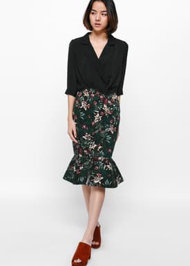 Beldie Draped Blouse