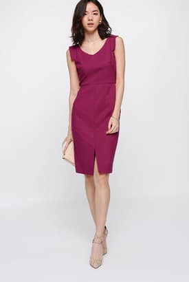 Ferrey Tailored Midi Dress