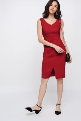 Ferrey Tailored Midi Dress