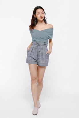 Tyara Off Shoulder Cross Front Top