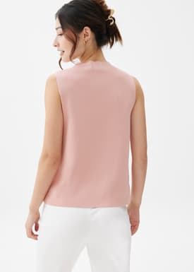 Robin High Neck Knit Top