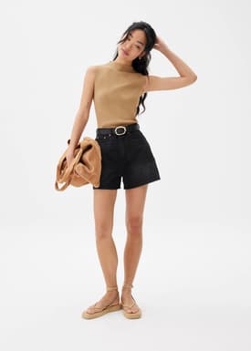 Robin High Neck Knit Top