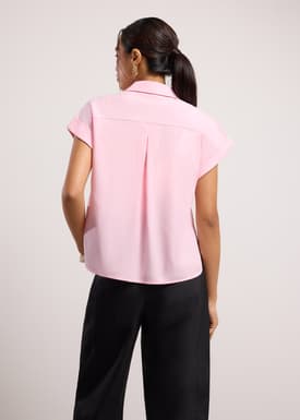 Rupi Oxford Collared Button Down Shirt