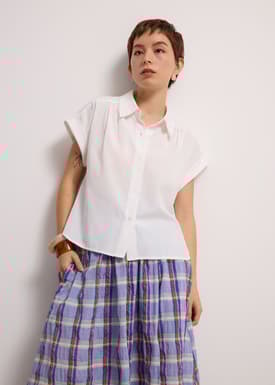 Rupi Oxford Collared Button Down Shirt