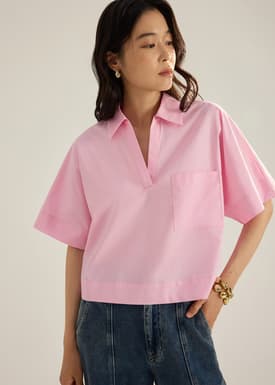 Maggie Cotton Relaxed Shirt