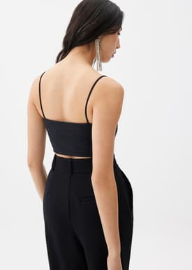 BraFree by LB Joey Crop Camisole Top