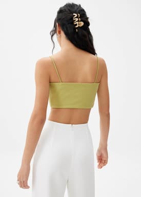 BraFree by LB Joey Crop Camisole Top