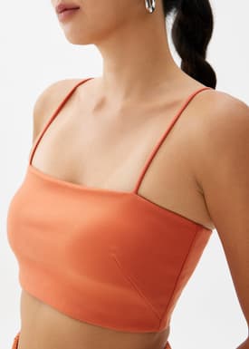 BraFree by LB Joey Crop Camisole Top