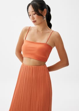 Joey Padded Crop Camisole Top