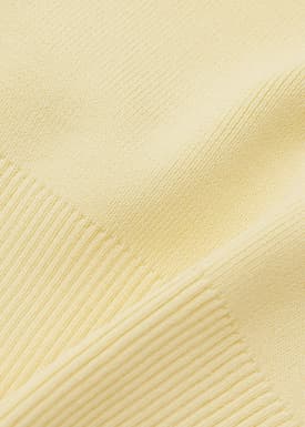 Sree Knit V-neck Crop Top