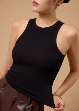 BraFree by LB Malaya Jersey Racerback Tank Top