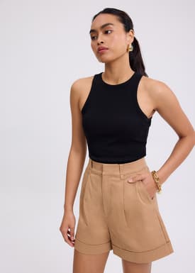 BraFree by LB Malaya Jersey Racerback Tank Top