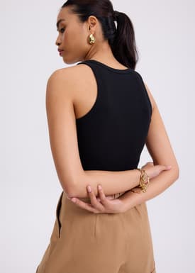 BraFree by LB Malaya Jersey Racerback Tank Top