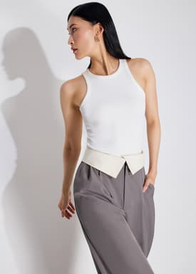 BraFree by LB Malaya Jersey Racerback Tank Top