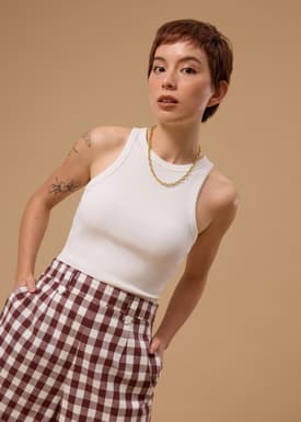 BraFree by LB Malaya Jersey Racerback Tank Top