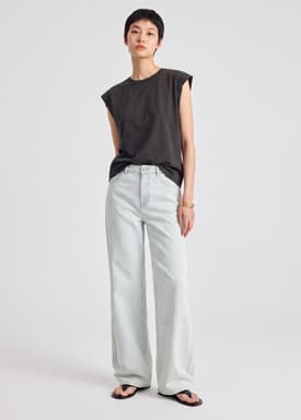 Gia Relaxed Jersey Muscle Tee