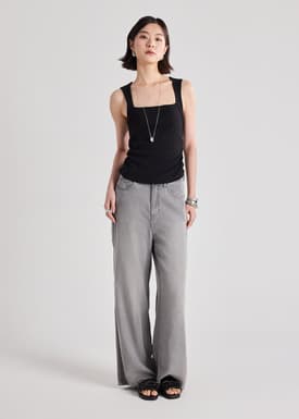 Lucy BraFree by LB Multi-Way Ribbed Jersey Tank