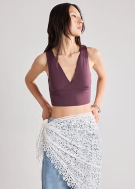 BraFree by LB V-neck Tank